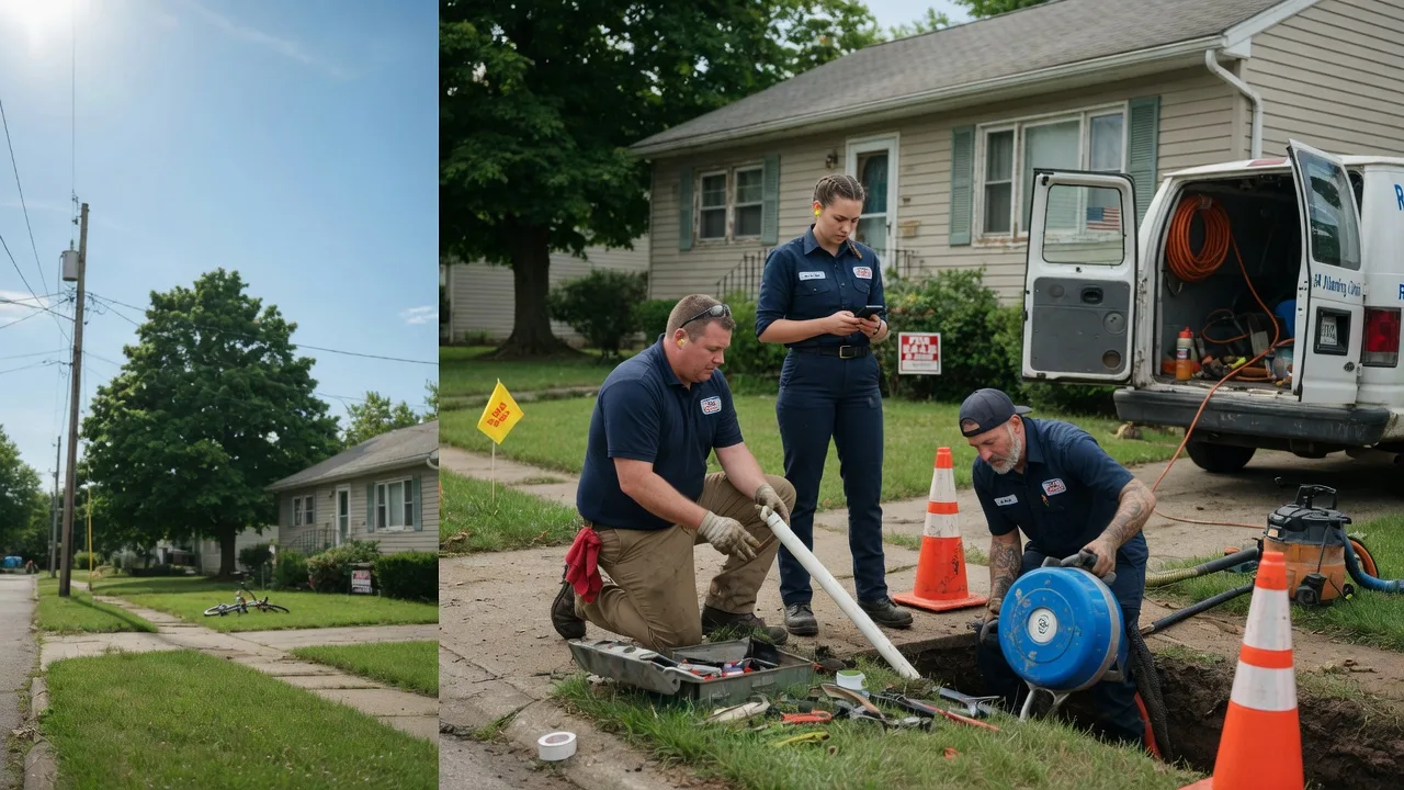 Sewer Line Repair in Laura, IL near me
